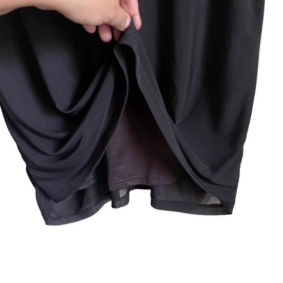 Torrid Stretch Mesh Flutter Sleeve Deep V-Neck Peplum Shirt Blouse Women Plus 3X - Picture 8 of 9